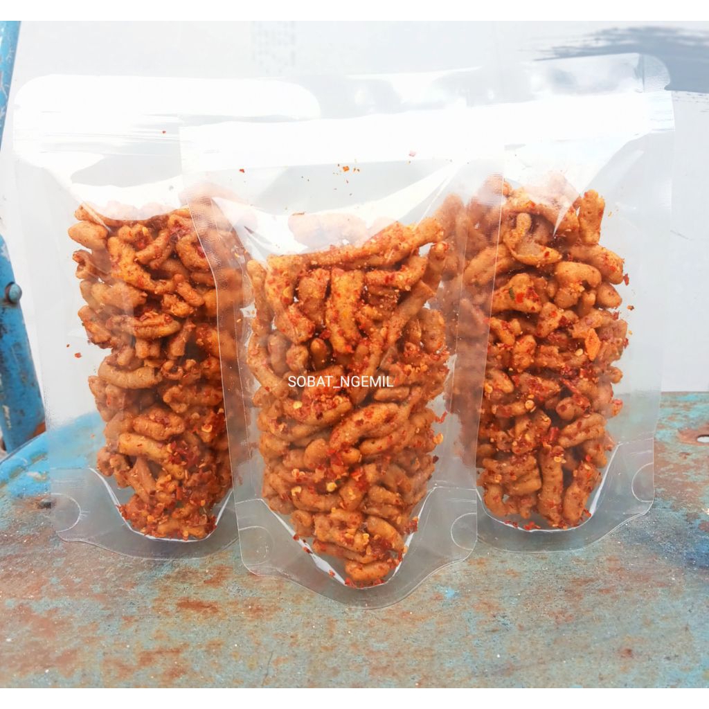 

Keripik usus | usus crispy | kripsus Gurih Pedas 100gram