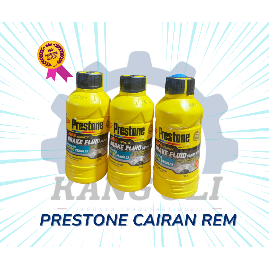 MINYAK REM MOBIL/MOTOR PRESTONE DOT 4 300ML