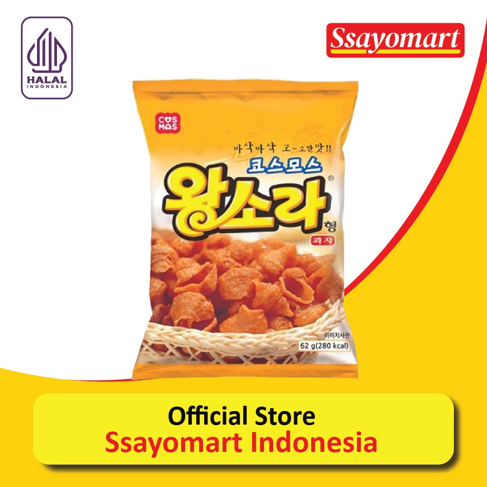 

Cosmos Conch Shaped Snack/Makanan Ringan Rasa Susu 62Gram