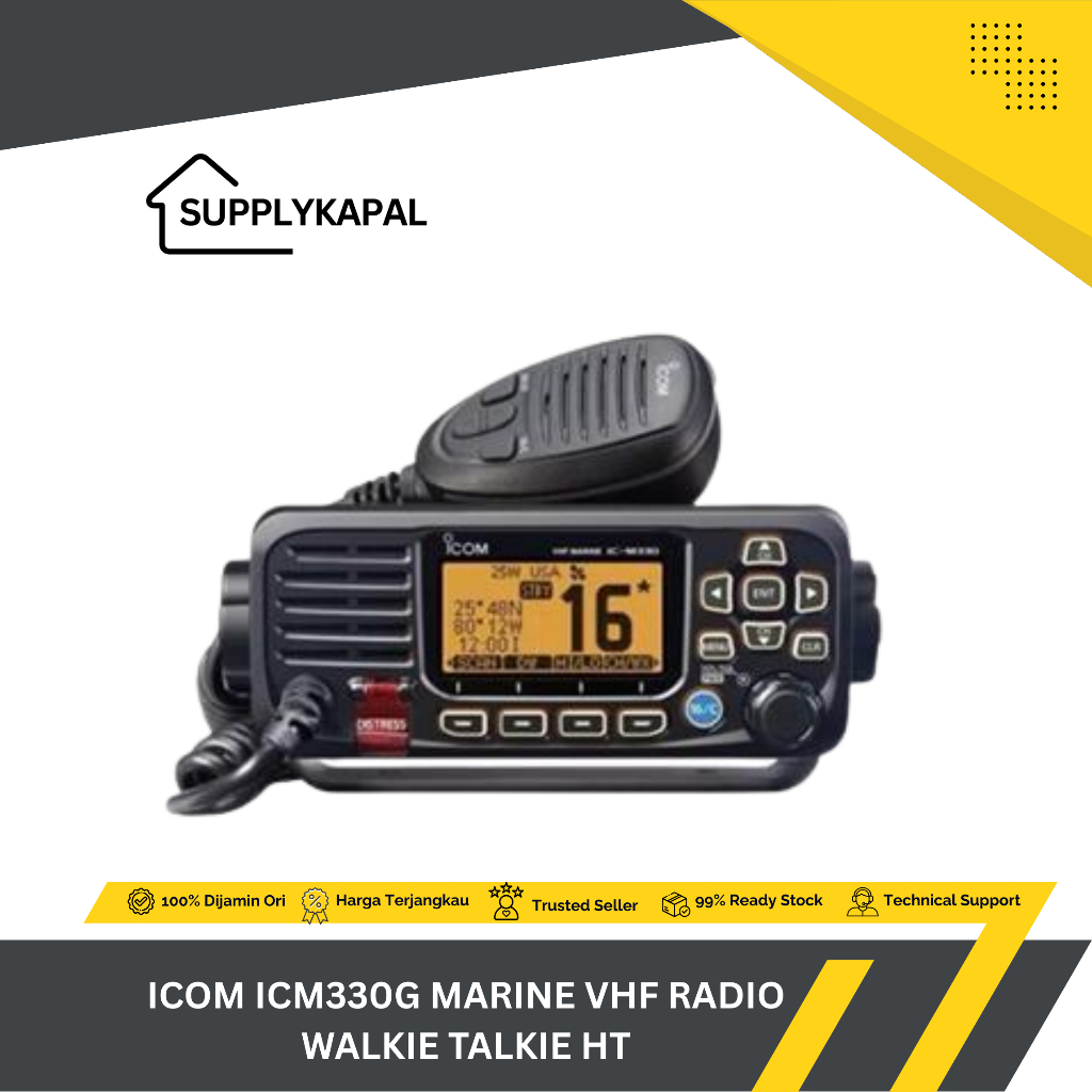 Icom ICM330G Marine VHF Radio Walkie Talkie Ht