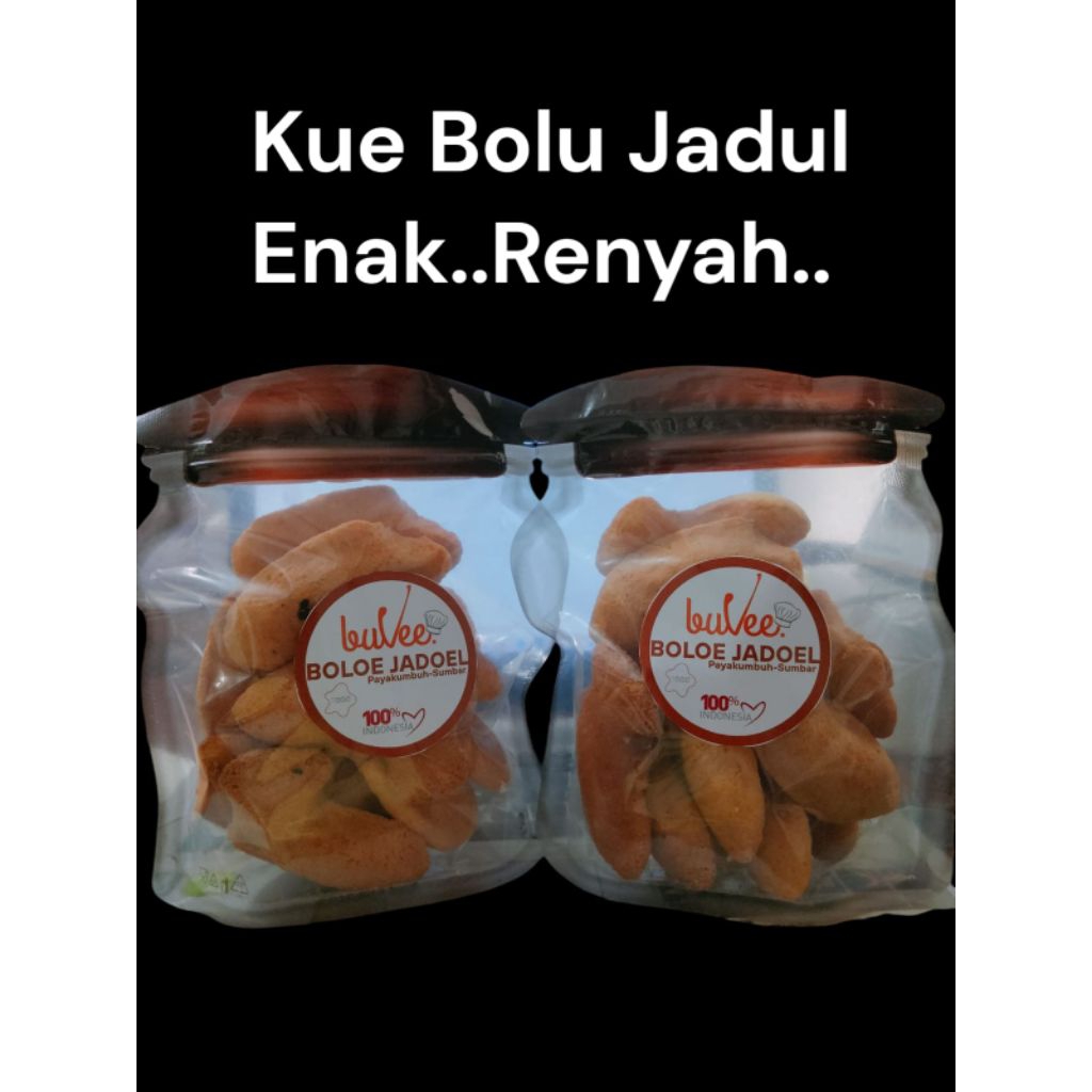 

Bolu jadoel buVee 1pack 100gr