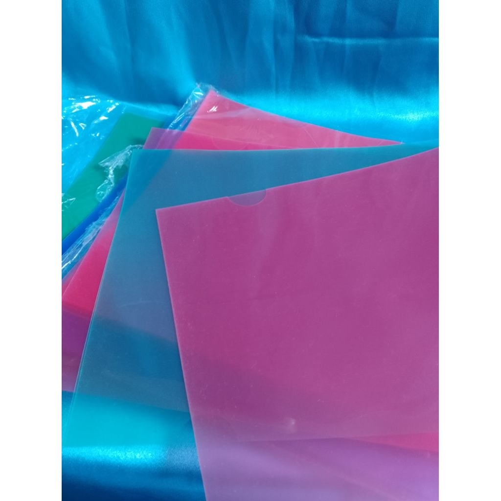 

Promo Cuci Gudang" Map Warna Transparan Plastik, Map Plastik Bening/Clear Holder