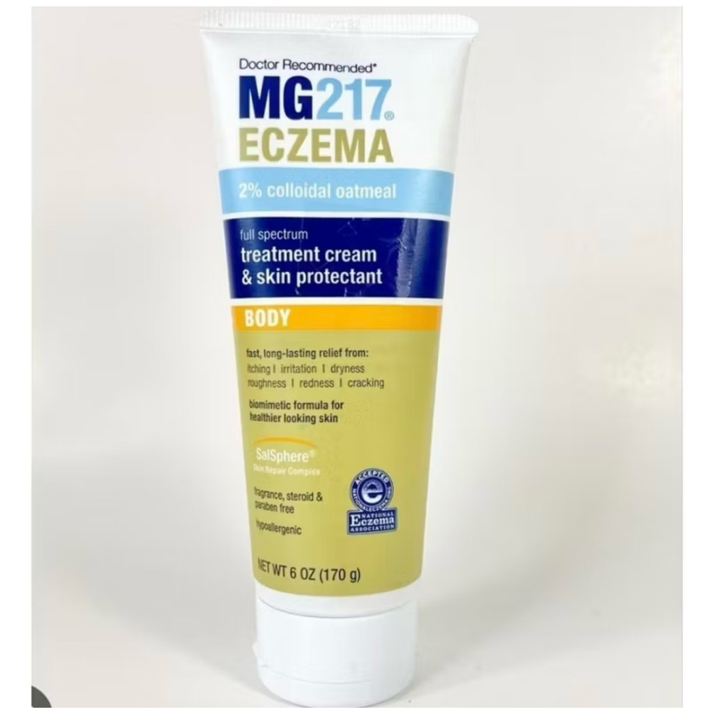 MG217 ECZEMA BODY CREAM WITH 2% COLLOIDAL OATMEAL 170 GRAM