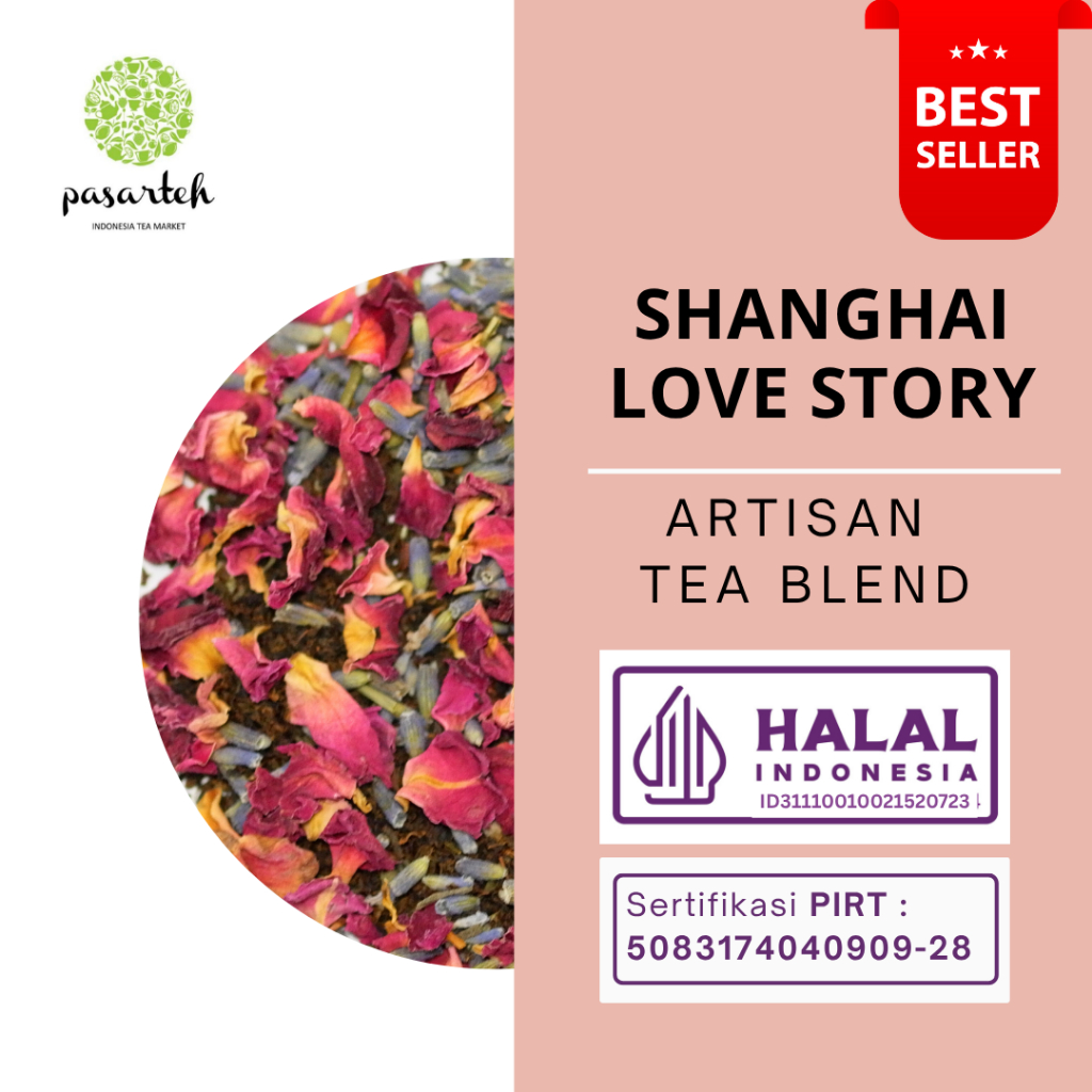 

[ pasarteh ] Shanghai Love Story Tea | Artisan Tea | Tea Blend | Teh Hitam