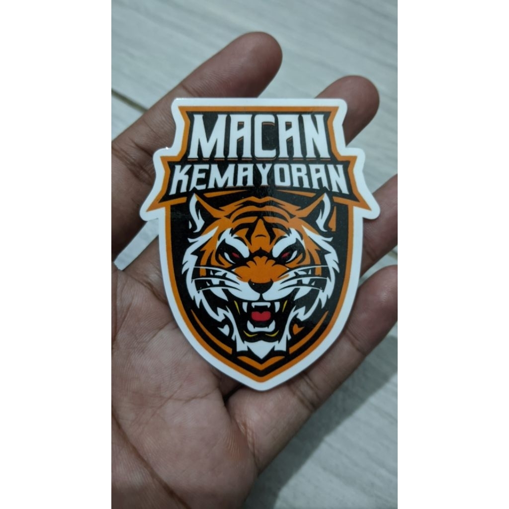 

STICKER VYNIL LAMINASI GLOSY MACAN KEMAYORAN PERSIJA