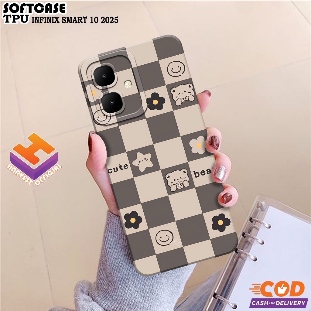 Softcase Hp Infinix Smart 10 2025 Terbaru - Soft Pro Camera - Case Infinix Smart 10 2025 - Casing In