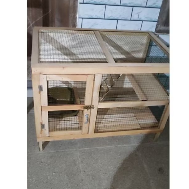 Kandang Kucing Kayu Besar Murah