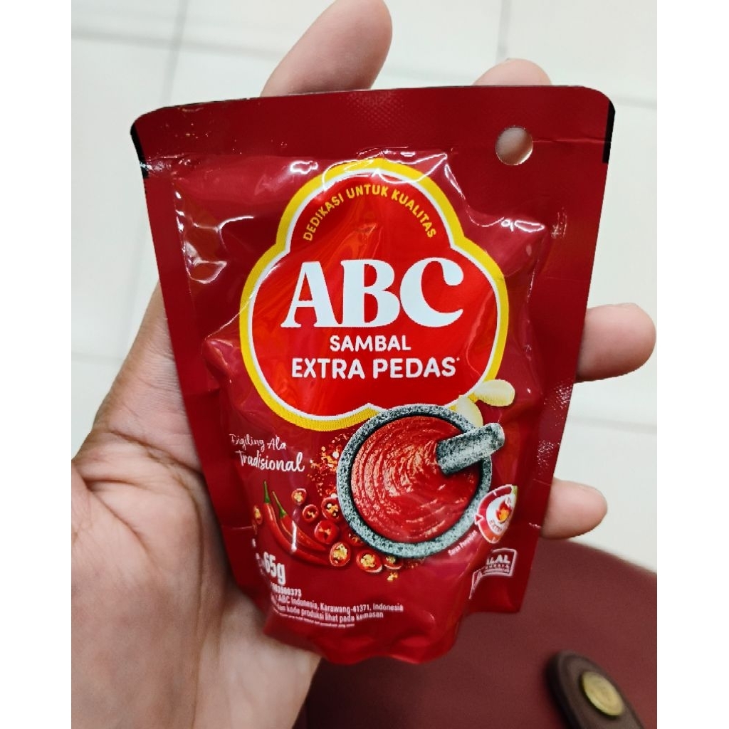 

ABC Sambal Extra Pedas Pouch 65Gr