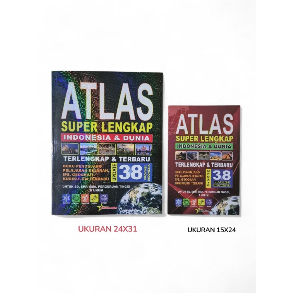 BUKU KOLEKSI ATLAS SUPER LENGKAP/BINTANG JUNIOR