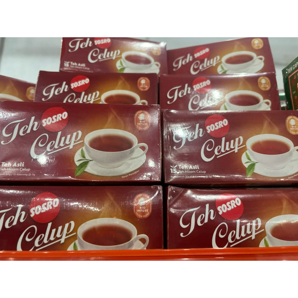 

TEH CELUP SOSRO 15schet