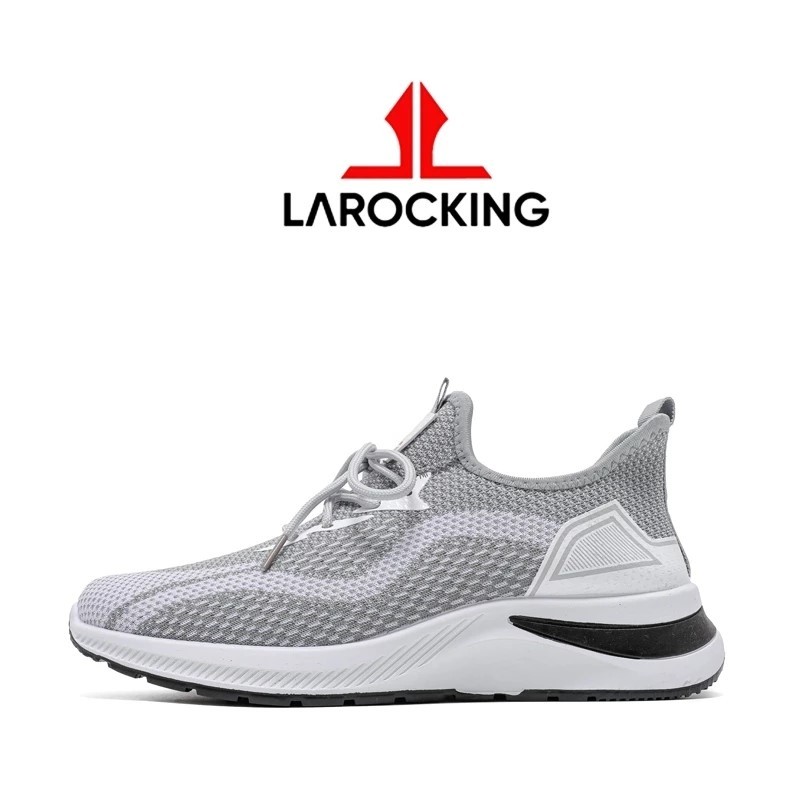 COD Promo Terbaru Larocking - Orion Putih | Sepatu Sneakers Pria