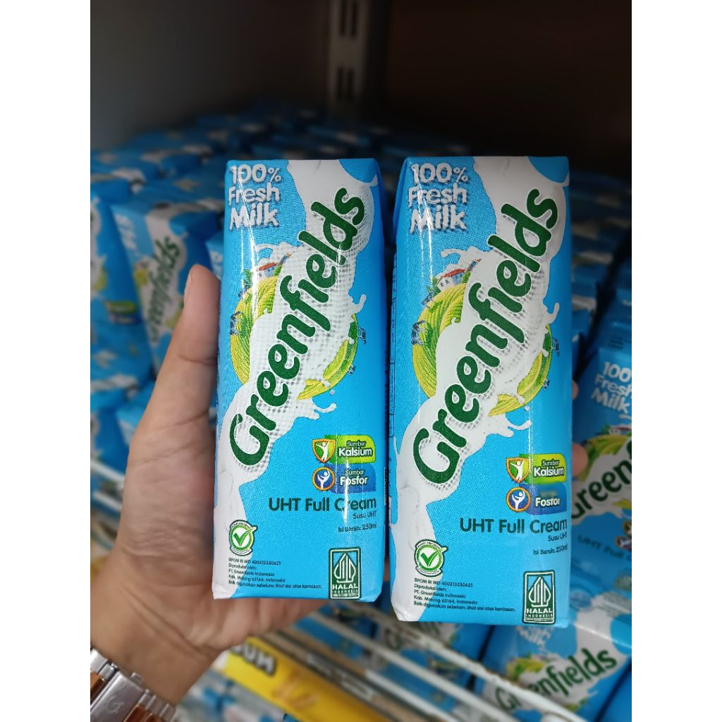 

greenfields uht fullcream 250ml