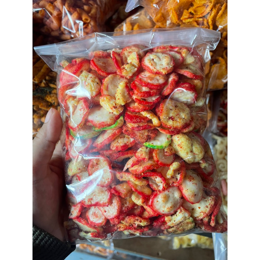 

Krupuk Seblak Kencur Pedas Snack Kiloan