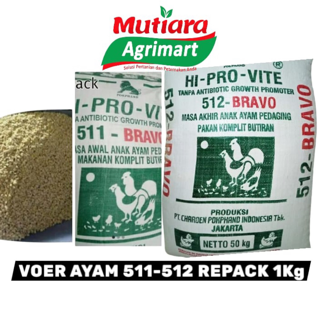 VOER AYAM 512 KEMASAN 1kg