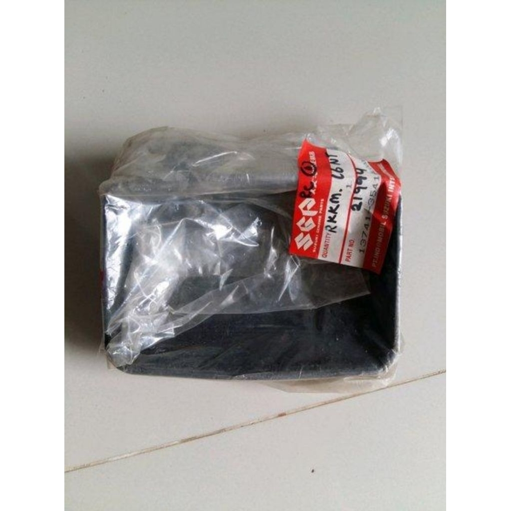 tutup filter cover filter suzuki RC 100 RC100 bravo sprinter asli ori original nos SGP suzuki genuin