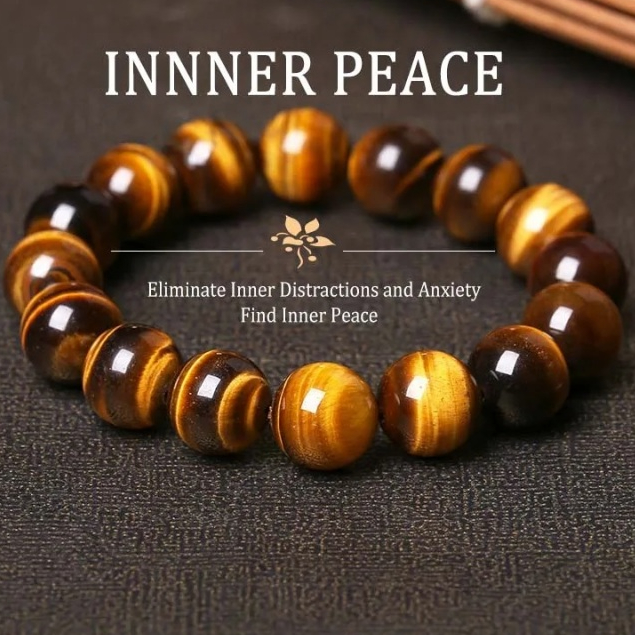 Gelang Tiger Eye Asli Batu Mata Harimau