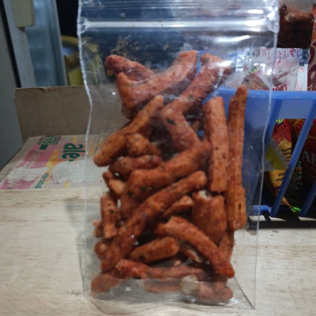 Basreng Pedas Jeruk Nipis harga 5 ribuan