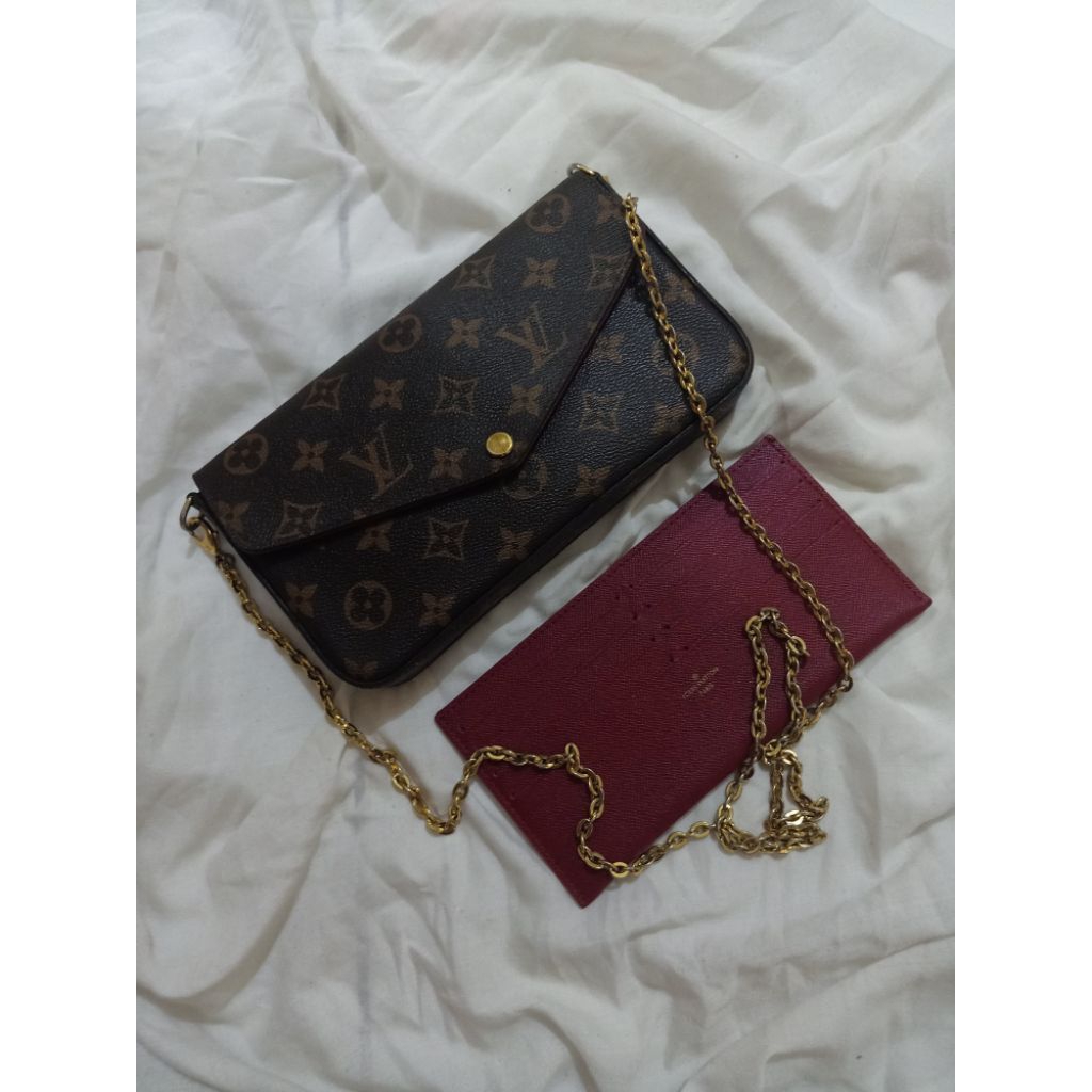 LV Felicie Pochette 2016 Preloved