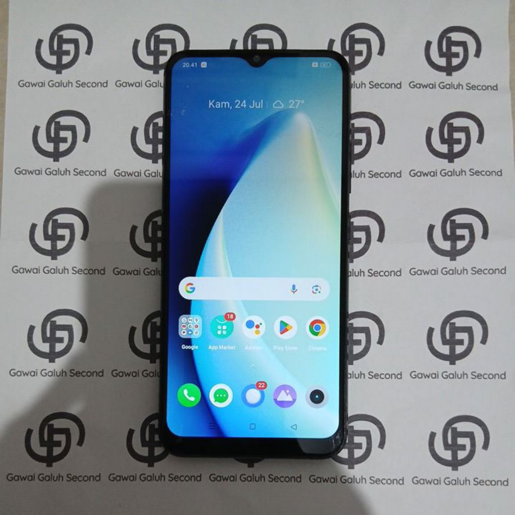 HANDPHONE SECOND REALME C25S WATER GRAY 4/128