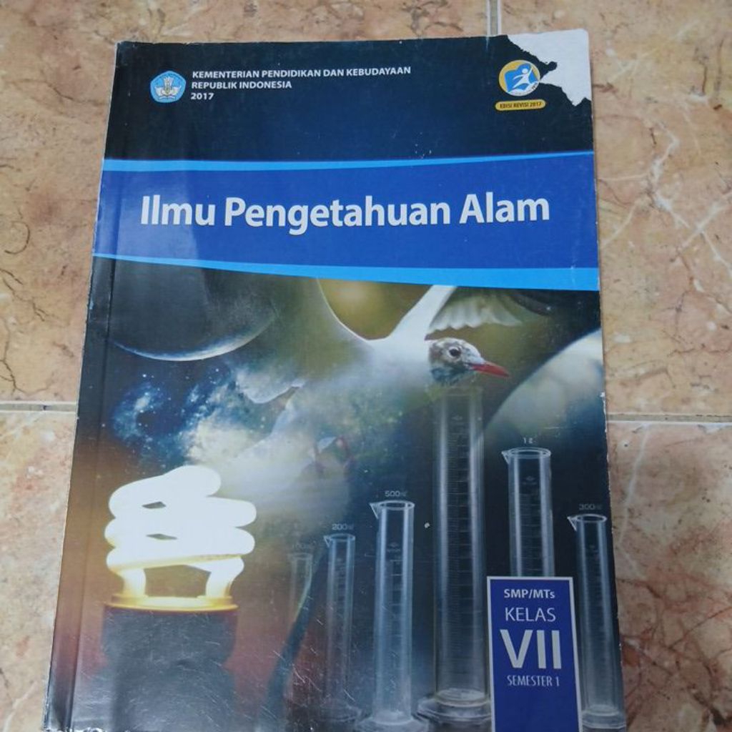 buku IPA kelas SMP kelas 7 semester 1 dan 2 second bekas