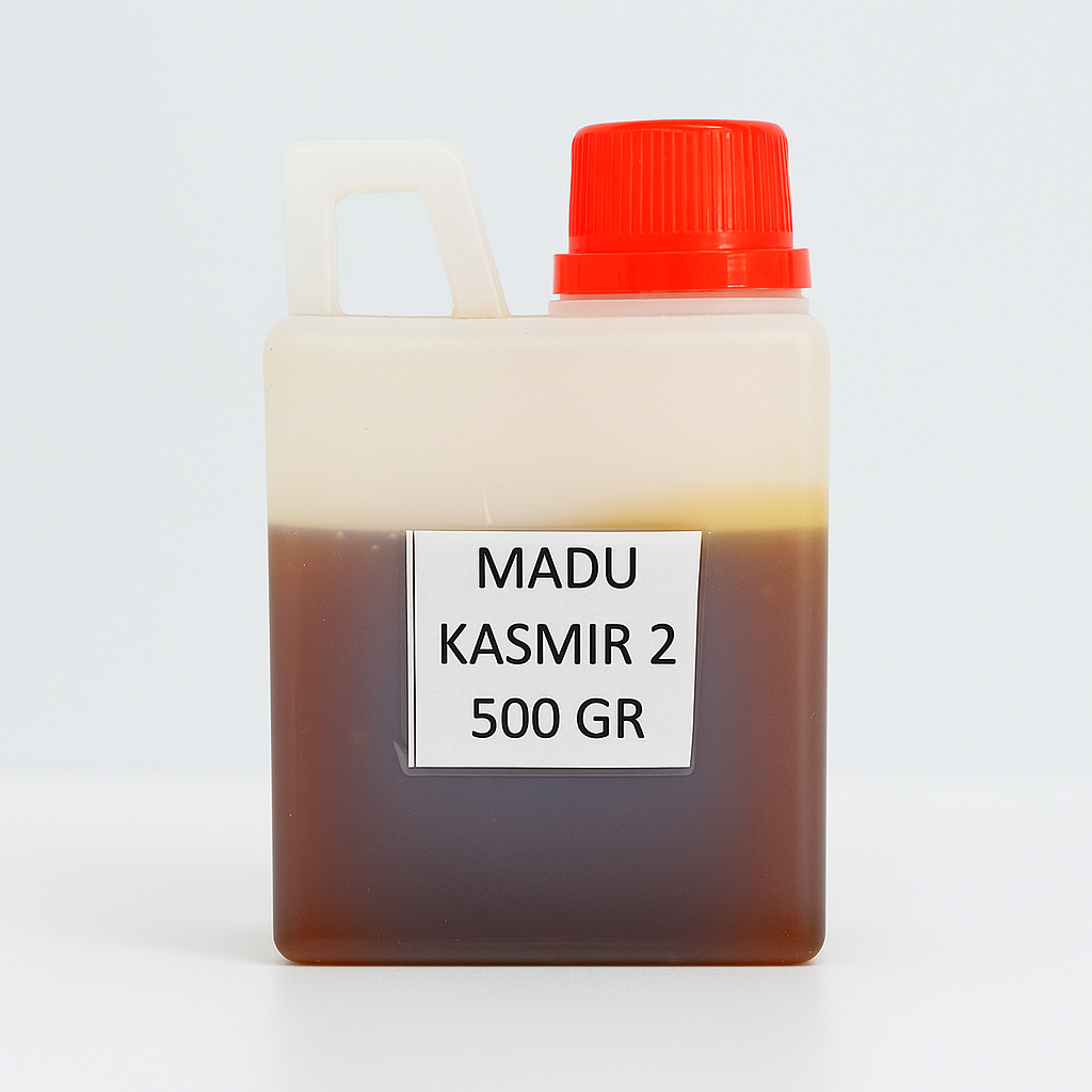 

Madu Kasmir 500 gram – Madu Asli Yaman | Madu Sidr Premium, Super Kental, Khasiat, Viskositas Tinggi, Premium Honey Yaman
