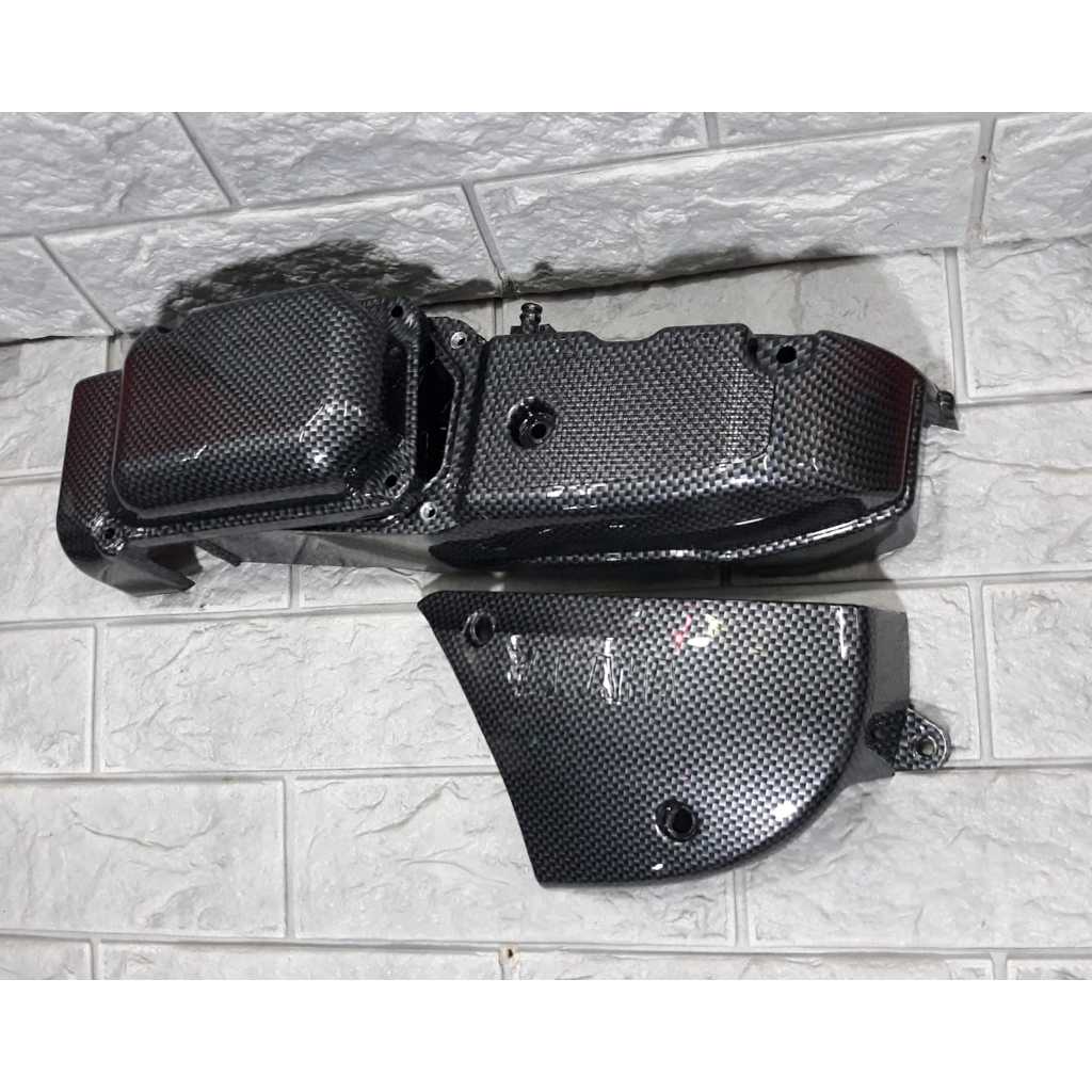 Tutup CVT Carbon/Cover CVT Carbon Mio Sporty, Mio Smaile Carbon Hitam Thailand