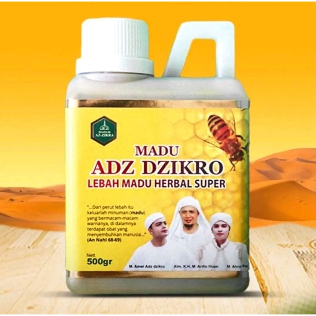 

Madu Herbal Super ADZ DZIKRO - 500 ml Original Segel