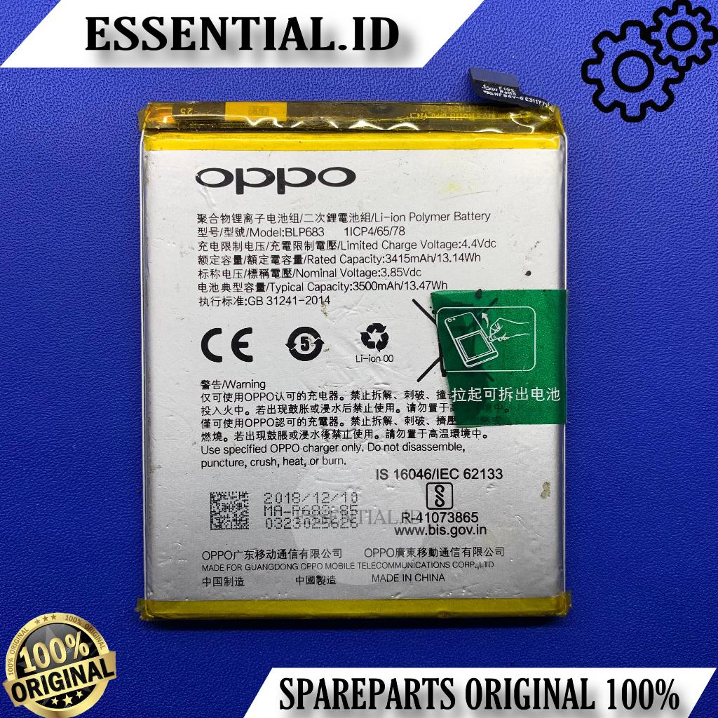 BATERAI BATRE BATTERY BLP683 OPPO F9 PRO  ORIGINAL COPOTAN