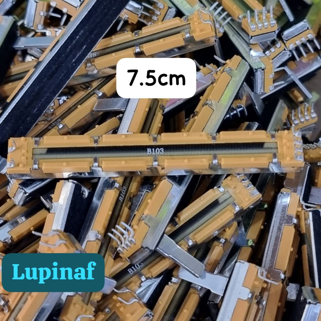 POTENSIO MIXER GESER 7.5CM 10K HITAM 7,5 CM