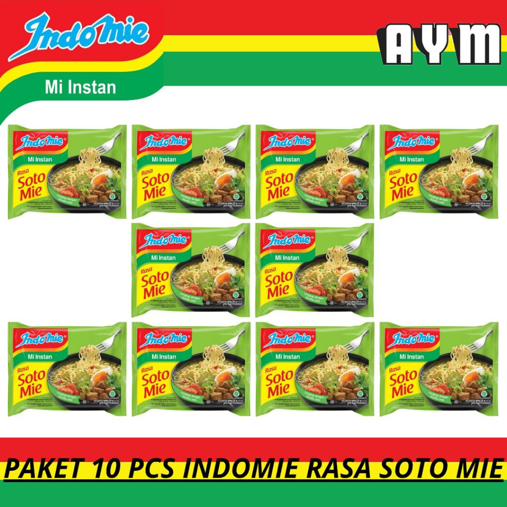 

PAKET 10 PCS INDOMIE RASA SOTO
