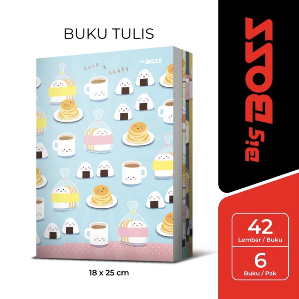 

Buku Tulis Big Boss 42 lembar 1 Pack Termurah