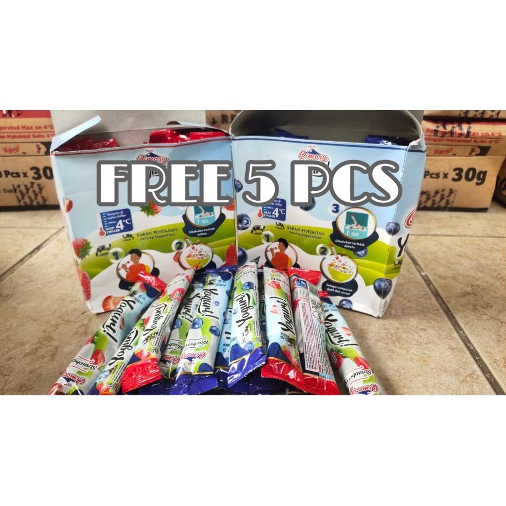 

YOGURT STICK 40 GRAM (STRAWBERRY DAN BLUEBERRY)