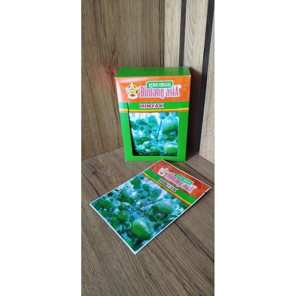 

Benih Terong Bulat Minyak 10gr 100% asli Bintang Asia