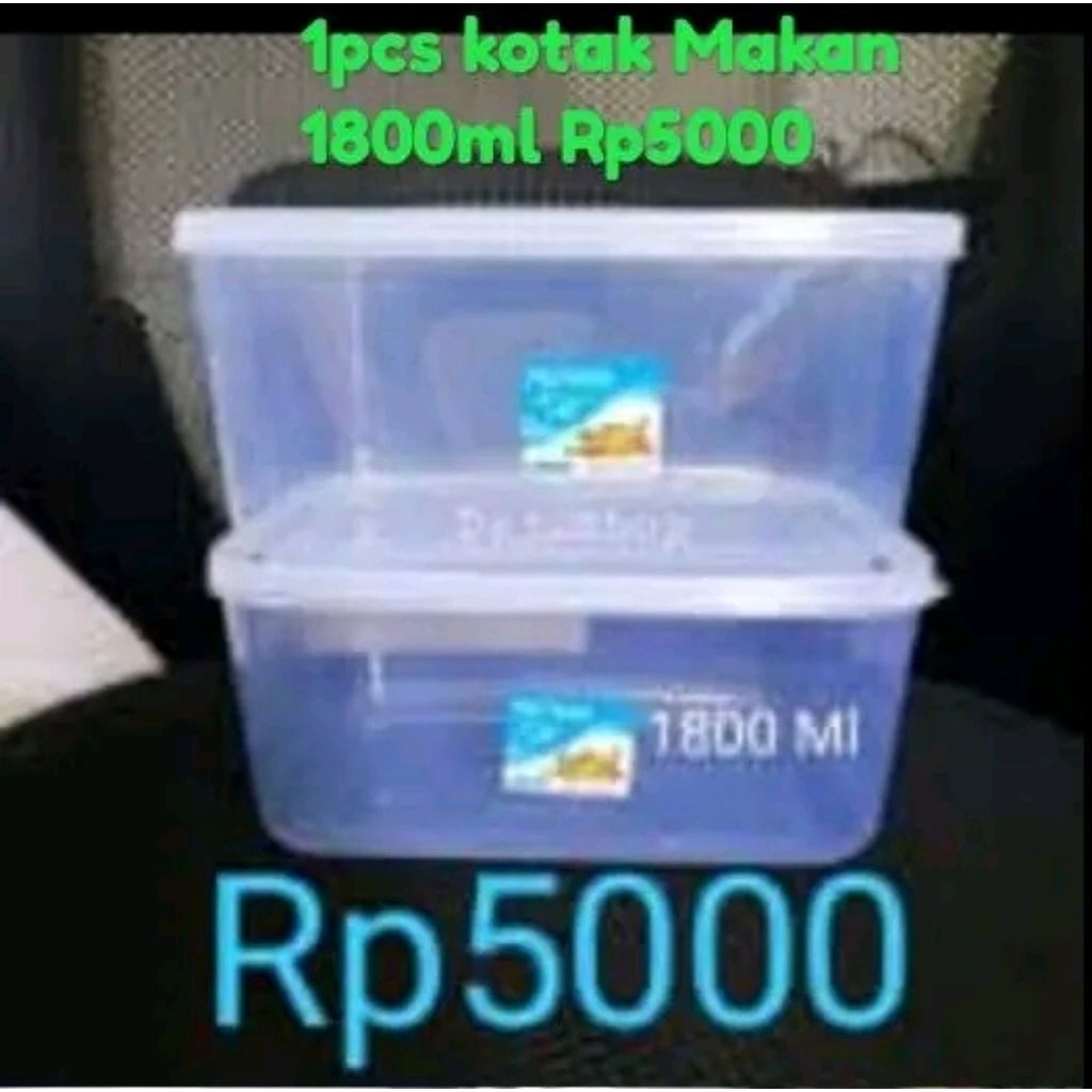 Box Kotak Makan 1800ML