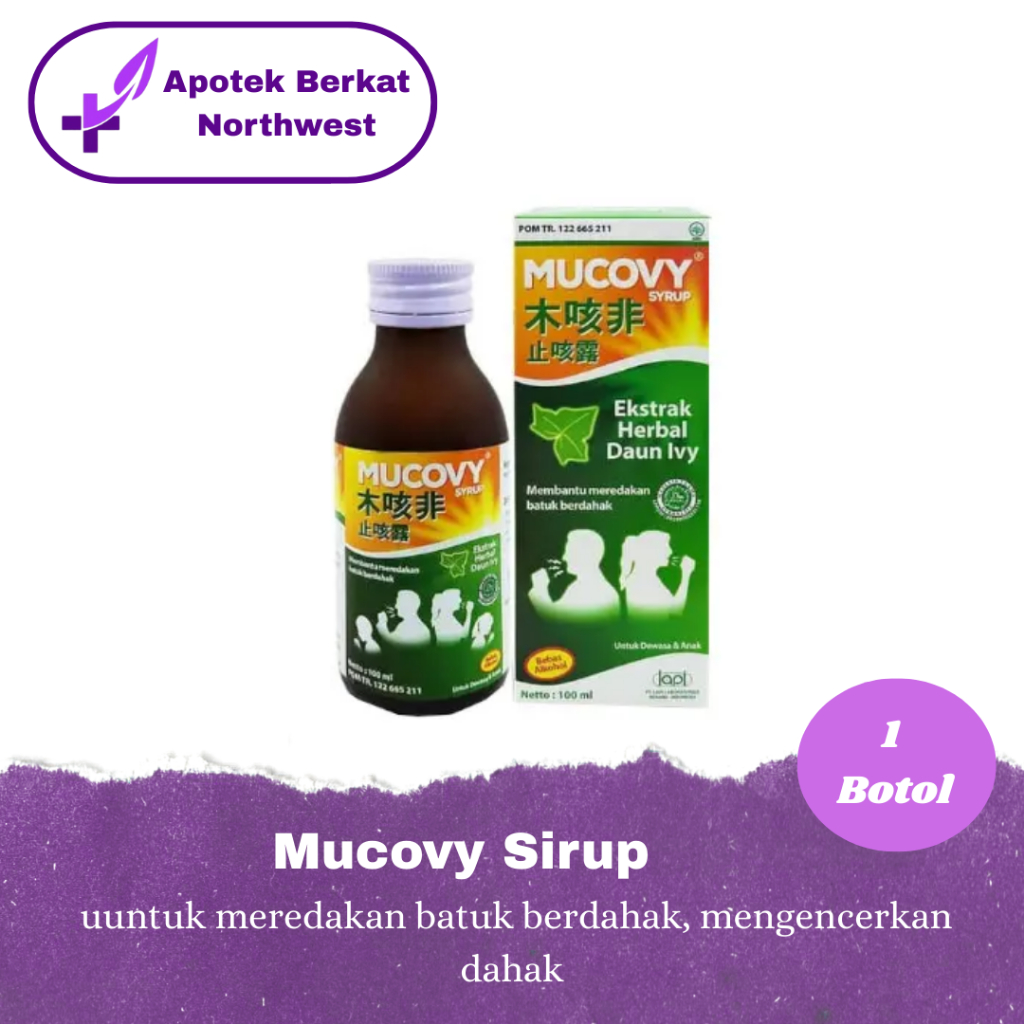 

MUCOVY SYRUP 100ml obat batuk