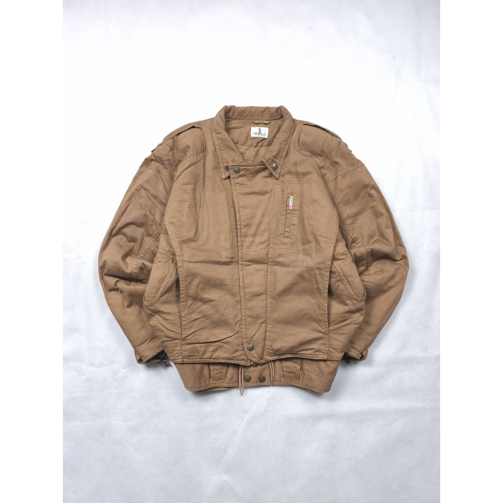 Vtg Racing Park Miller Denim Jacket