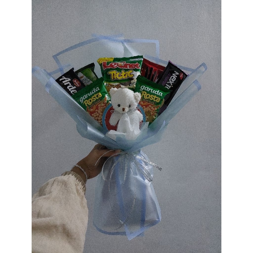 

[Haness.cns] Bouquet Buket Snack Jajanan Boneka Lucu