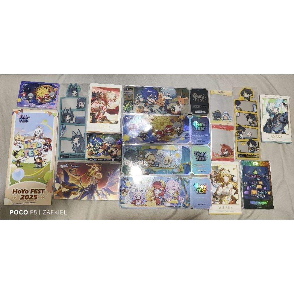 [Official Limited] All HoyoFest 2025 Merch, HI 3, HSR, Genshin, Zenless Zone Zero, Polaroid Castoric