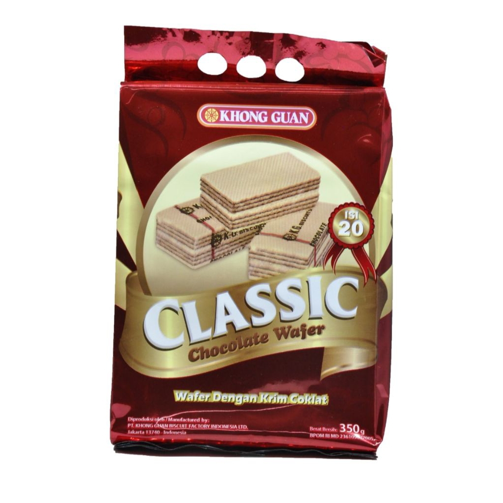 

Khong Guan wafer Classic 350gr