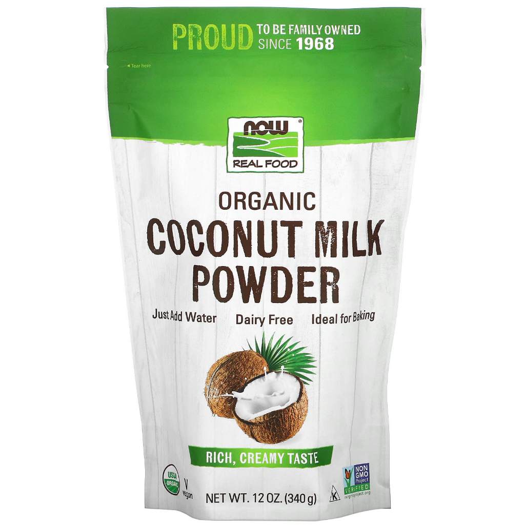 

NOW Foods Real Food Organic Coconut Milk Powder 340 g