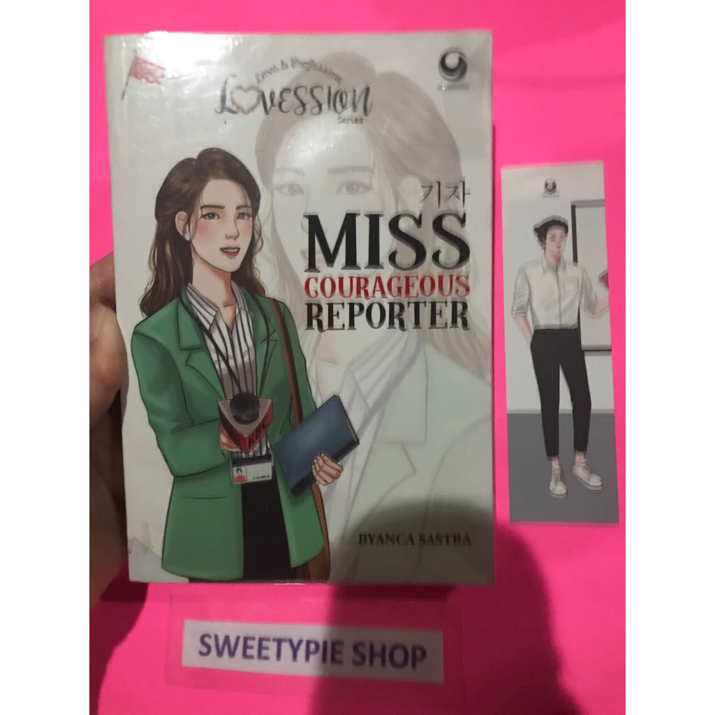 [Original] Novel K-Fiction Miss Courageous Reporter - Byanca Sastra (Preloved/Bekas)