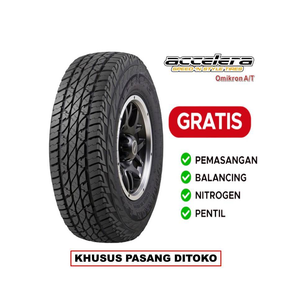 ACCELERA OMIKRON A/T 245 70 R16 BAN MOBIL SEMI OFFROAD MURAH