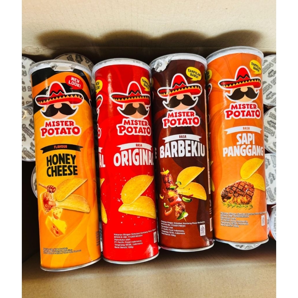 

Snack Mr Potato kaleng