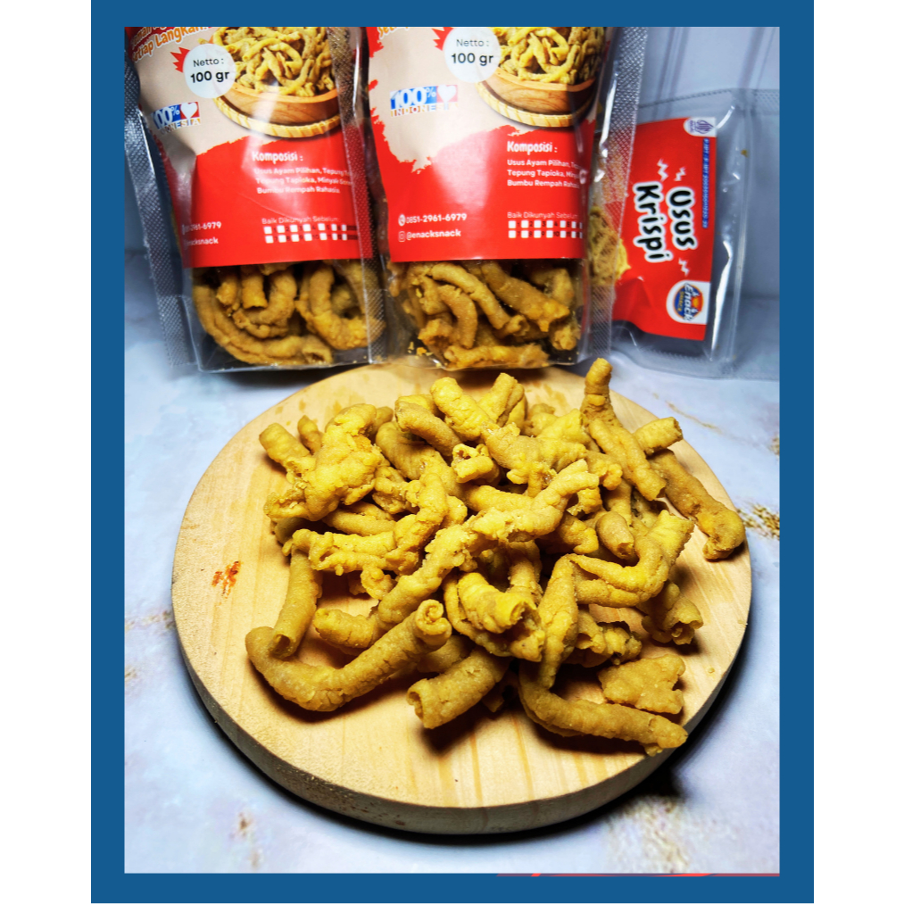 

USUS AYAM KRISPY / Kripsus Keripik Usus Ayam Original