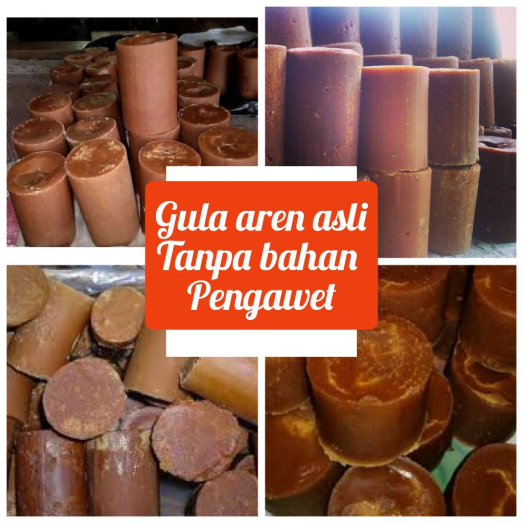 

gula merah gula aren asli tanpa bahan pengawet/ kualitas super 1 gandu