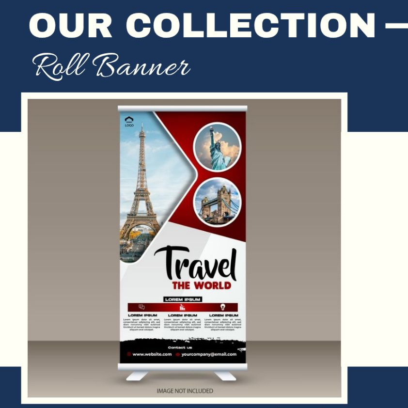 Roll Up Banner / Roll Banner / Roll Up / Cetak Roll Up Banner / Rollup / Stand Banner