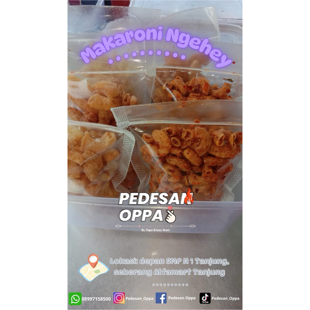 

Makaroni Ngehey [Pedesan Oppa by Puput Arisma Wanti]