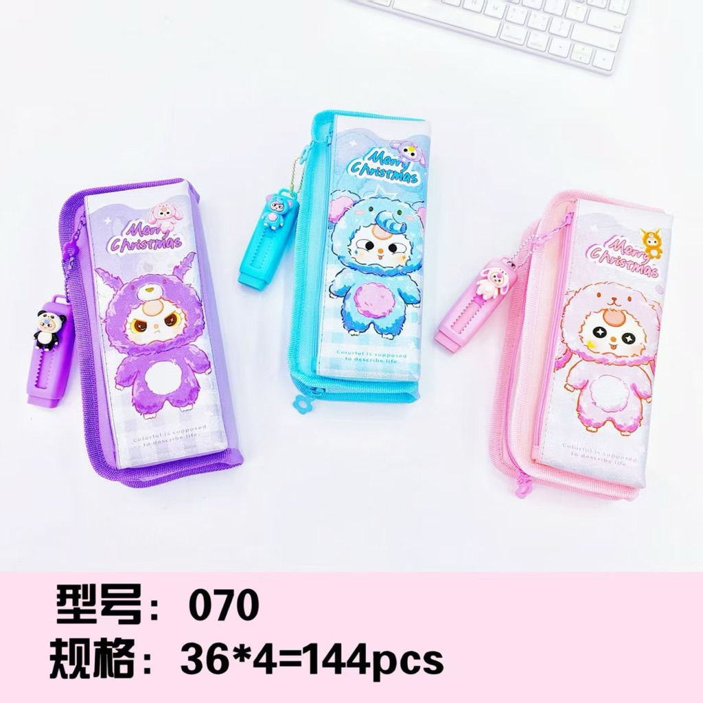 

Tempat pensil karakter sandrio import + gantungan penghapus pensil