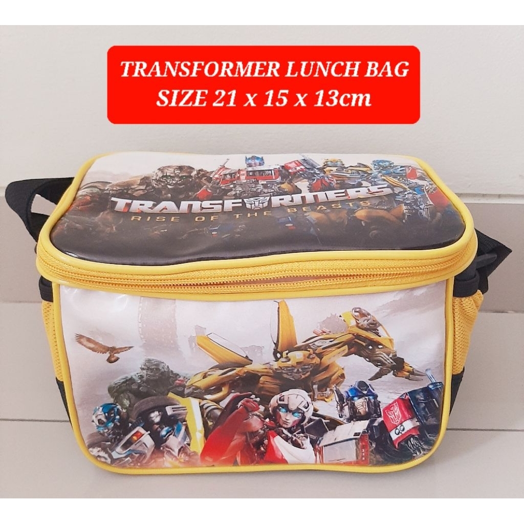 tas bekal transformer tas anak frozen elsa transformer lunch bag transformer frozen tas selempang tr