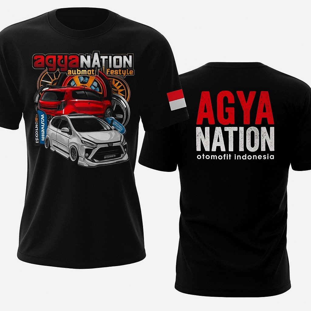 KAOS DISTRO TOYOTA AGYA CLUB